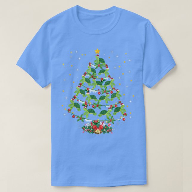Camiseta Sea Turtles Lover Xmas Gift Sea Turtle Christmas T (Diseño del anverso)