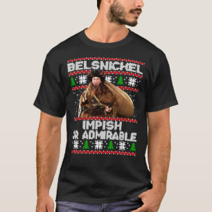 Camiseta Sea un genio o un admirable Navidad de regalo