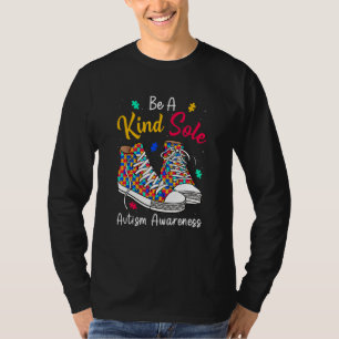 Camiseta Sea Un K Ind Sole Autism Awareness R Ainbow Tr End