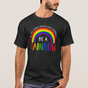 Camiseta Sea un lesbiana gay bisexual gay orgullo LGBT