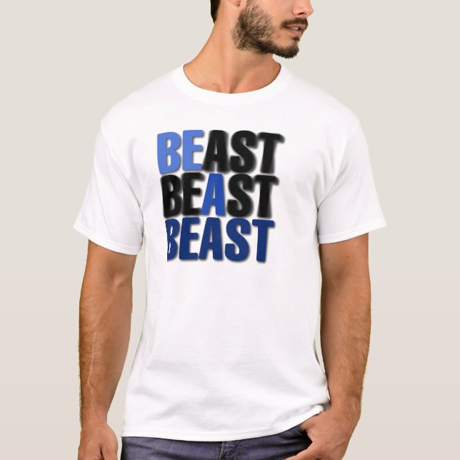 Camiseta Sea una bestia (Anverso)