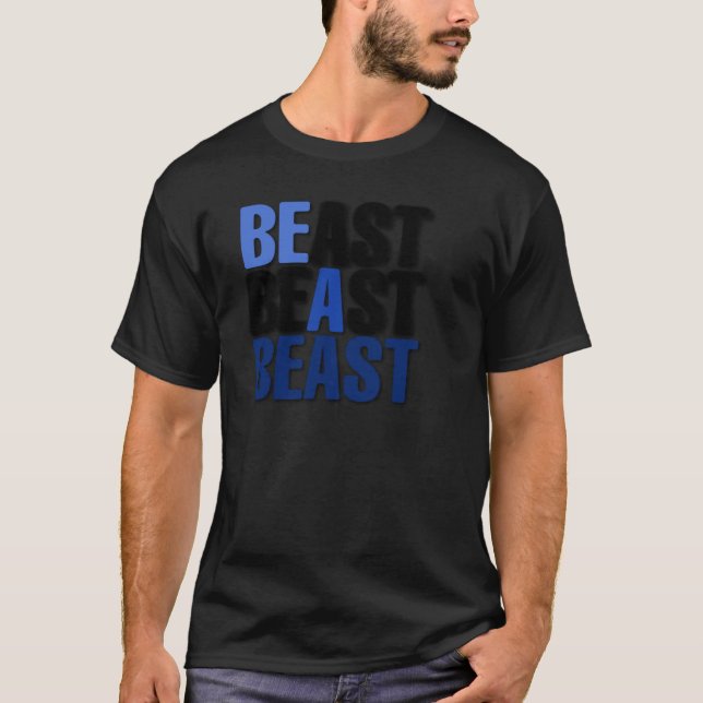 Camiseta Sea una bestia (Anverso)