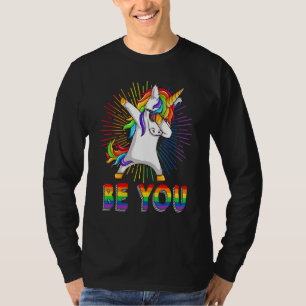 Camiseta Sea usted lesbiana gay golpeando a aliado del orgu