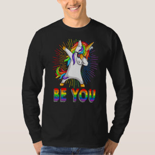 Camiseta Sea usted lesbiana gay golpeando a aliado del orgu