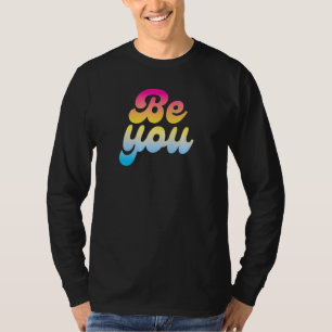 Camiseta Sea usted Lgbtq Pan Pride Bandera Pansexual 1