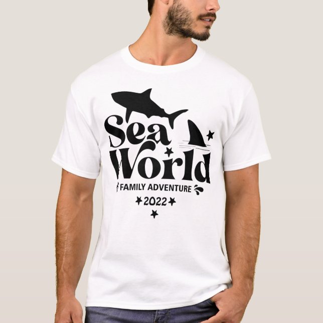 Camiseta Sea World Family Adventure 2022 (Anverso)