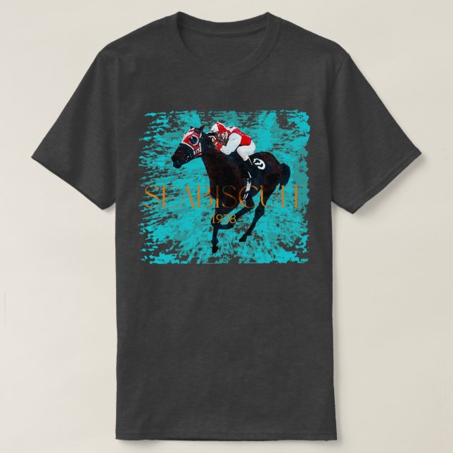 Camiseta Seabiscuit 1938 Caballo del Año 1 (Diseño del anverso)