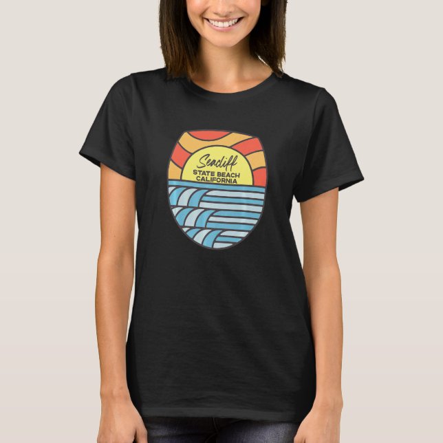 Camiseta Seacliff State Beach California Ca Beach Sunset (Anverso)