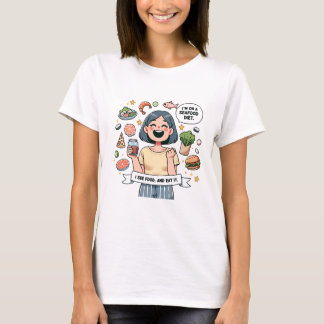 Camiseta  "Seafood Feast – See Food, Eat Food"woman t shirt