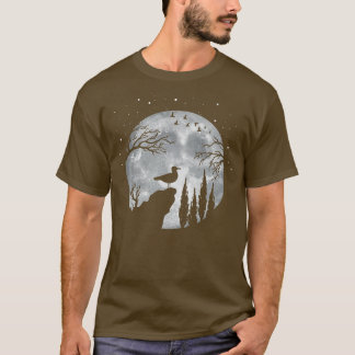 Camiseta Seagull Sea Bird Full Moon At NightBeach Seabird G