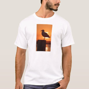 Camiseta Seagull Sunset