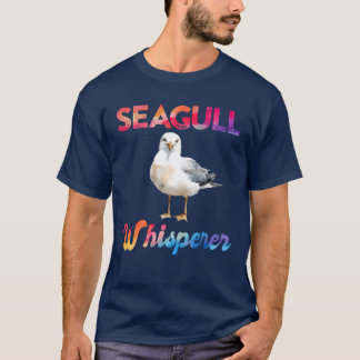 Camiseta Seagull Whisperer Ave amante del mar Gaviotas de p
