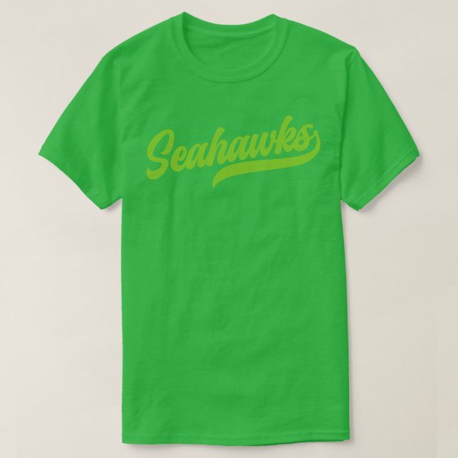 Camiseta Seahawks Retro Seattle Seahawks (Diseño del anverso)