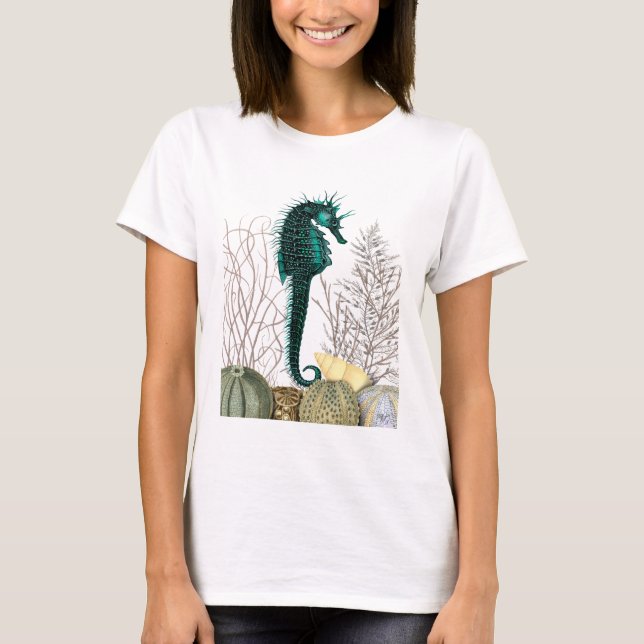 Camiseta SeaHorse and Sea Urchins 2 (Anverso)