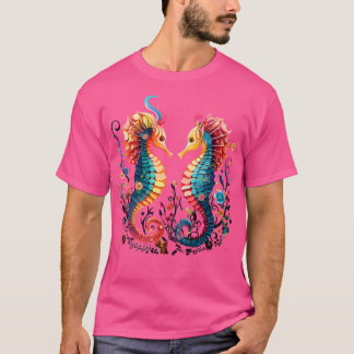 Camiseta Seahorse Couple Valentine
