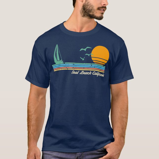 Camiseta Seal Beach California (Anverso)