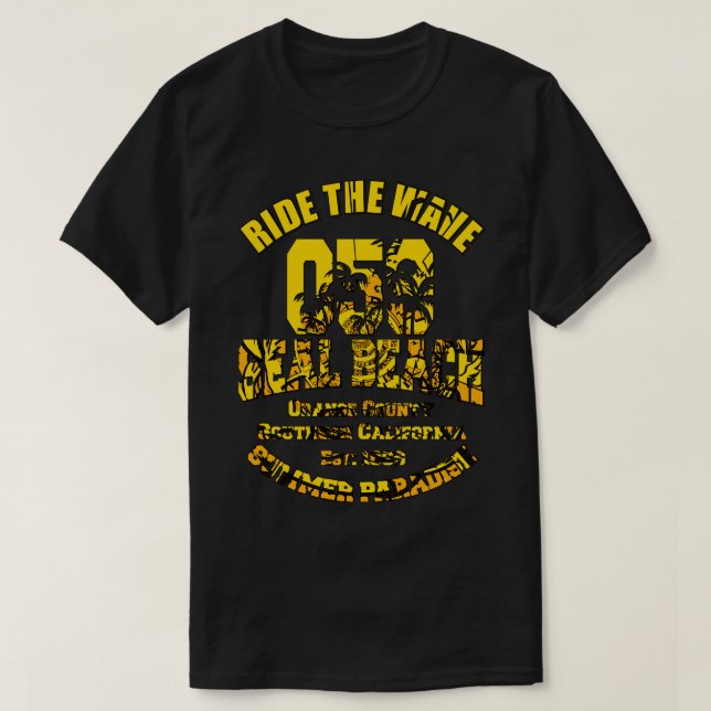 Camiseta Seal Beach Naranja County California EE.UU. (Diseño del anverso)