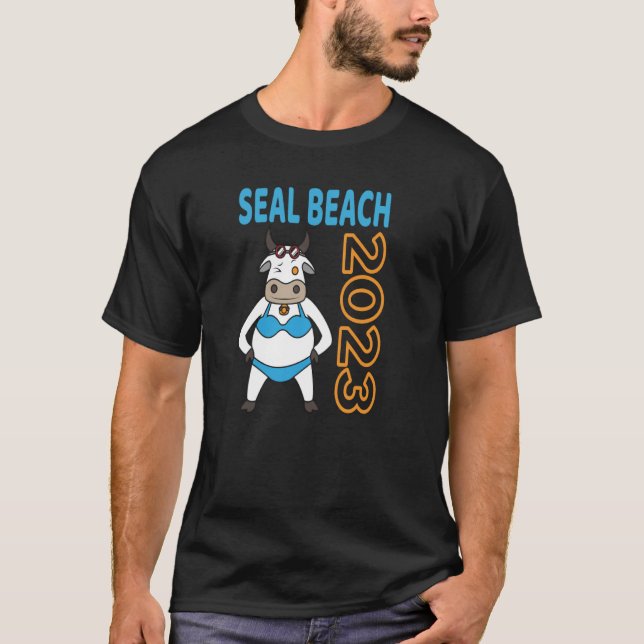 Camiseta Seal Beach Vacation 2023 Family Trip 1 (Anverso)