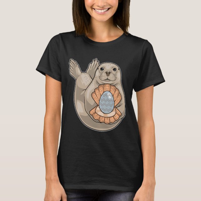 Camiseta Seal Easter Pearl (Anverso)