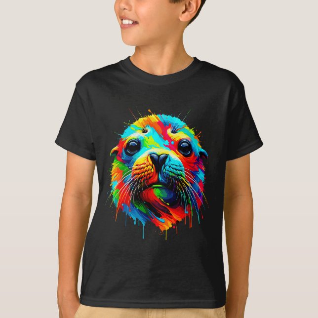 Camiseta Seal Sea Lion  (Anverso)
