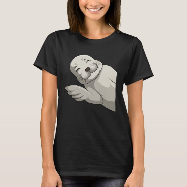 Camiseta Seal Sea Lion Seals Niños Chicas Mujeres (Anverso)