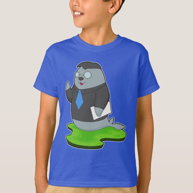 Camiseta Seal Secretary Note (Anverso)