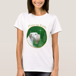 Camiseta Sealyham Terrier Peace on Earth
