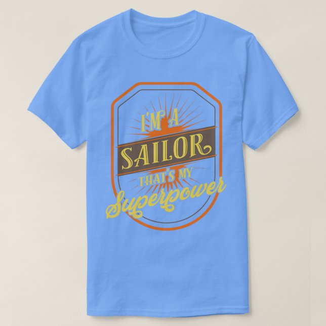 Camiseta Seaman Sailor Profession (Diseño del anverso)