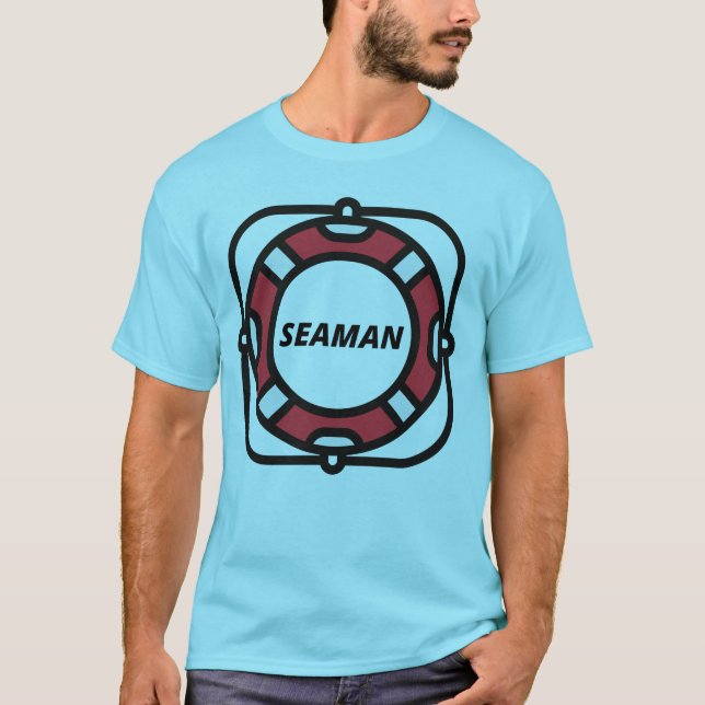 Camiseta Seaman Y Life Buoy (Anverso)