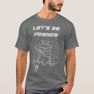 Camiseta seamos amigos vintage