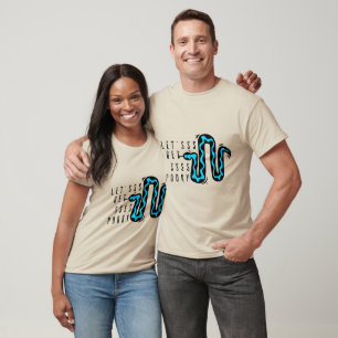 Camiseta Seamos espeluznantes gráficos