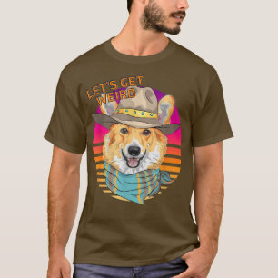 Camiseta Seamos Extraños Graciosos Hipster Welsh Corgi Con 