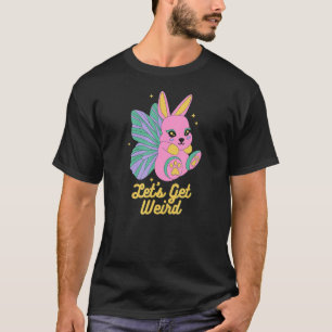 Camiseta Seamos raros rabinos mariposa de conejo rosa