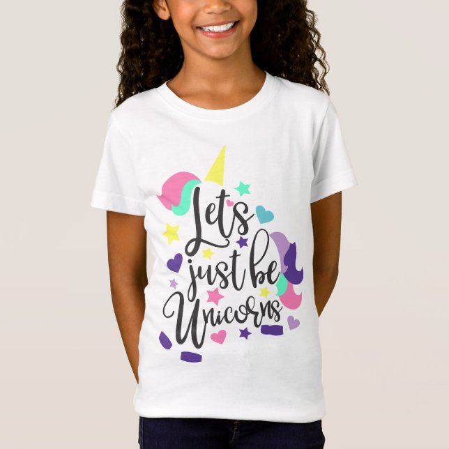 Camiseta Seamos Unicornios (Anverso)