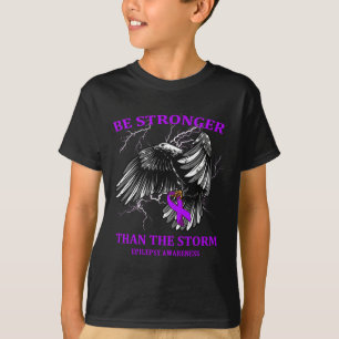 Camiseta Sean Más Fuertes Que La Epilepsia De La Tormenta