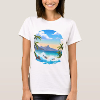 Camiseta Seascape y Sunrise