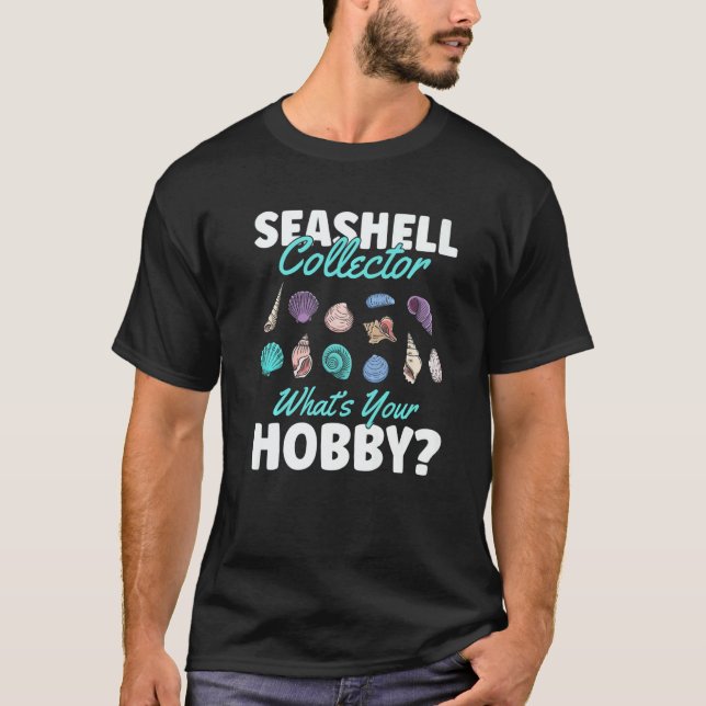 Camiseta Seashell Collector Hobby Sea Shell collecting Tool (Anverso)