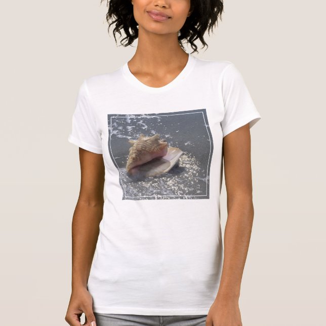 Camiseta Seashell en la isla de la playa el | Sanibel, la (Anverso)