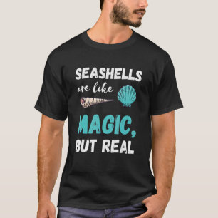 Camiseta Seashell Magic Clamshell Seashell Collector Sea Sh