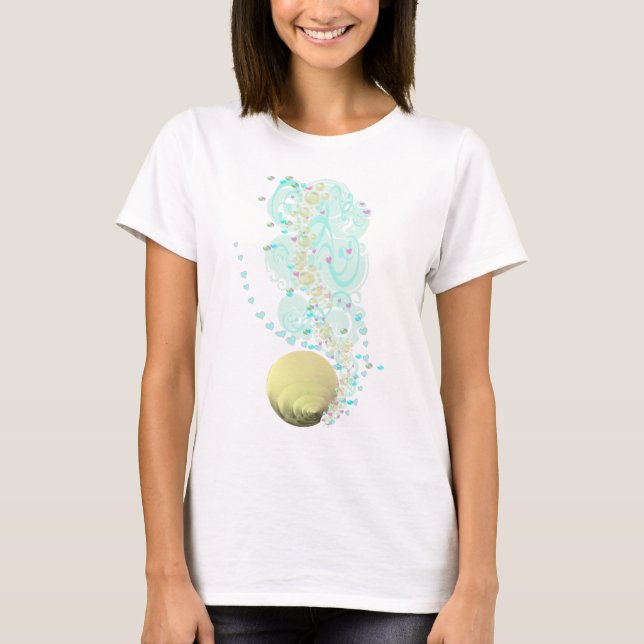 Camiseta SeaShells BeachWedding (Anverso)