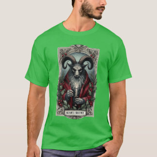 Camiseta Season And Greeting Krampusarot Christmas Horror H