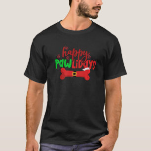 Camiseta Seasonu2019s saludando felices fiestas para perros