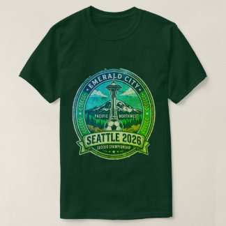 Camiseta Seattle 2026 World Cup Host City Vintage Football