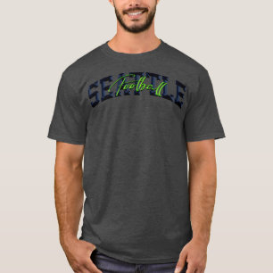 Camiseta Seattle 3D Chrome