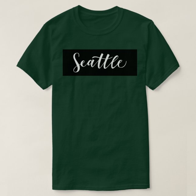 Camiseta Seattle 4 (Diseño del anverso)