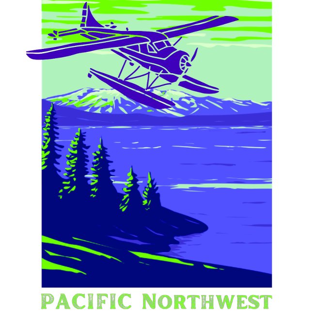 Camiseta Seattle, al noroeste del Pacífico (Subido por el creador)