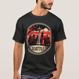 Camiseta Seattle City Washington USA