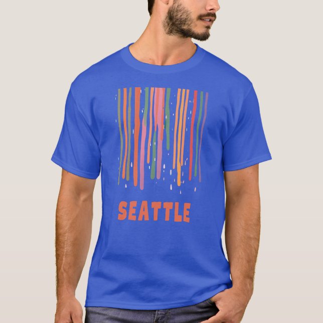 Camiseta Seattle Drizzle (Anverso)