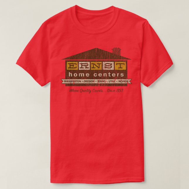 Camiseta Seattle Ernst Home Centers  (Diseño del anverso)