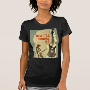 Camiseta Seattle Grunge Music 1991